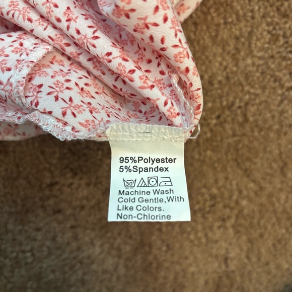 Medium White and Pink Summer Sundress - Picture 10 of 10